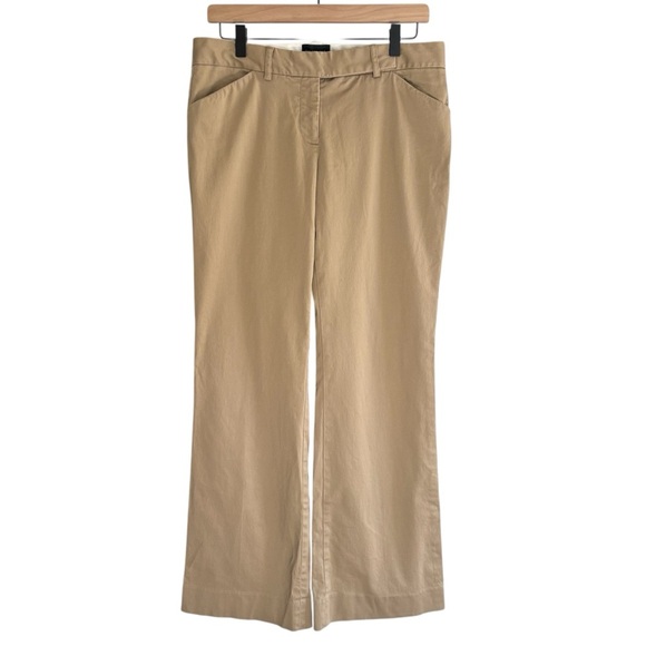 The Limited Drew Fit Khaki Pants Size 8 Office Business Casual Workwear Neutral - Picture 1 of 15